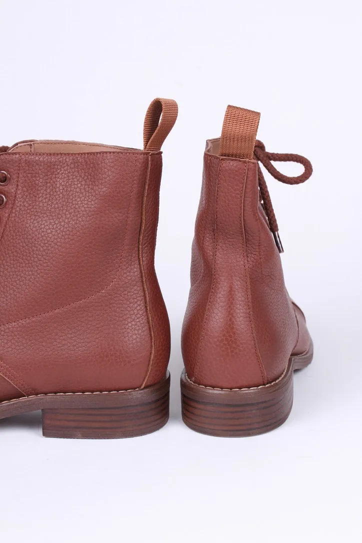 1940s Men's Military Boots - Brown - Robbie