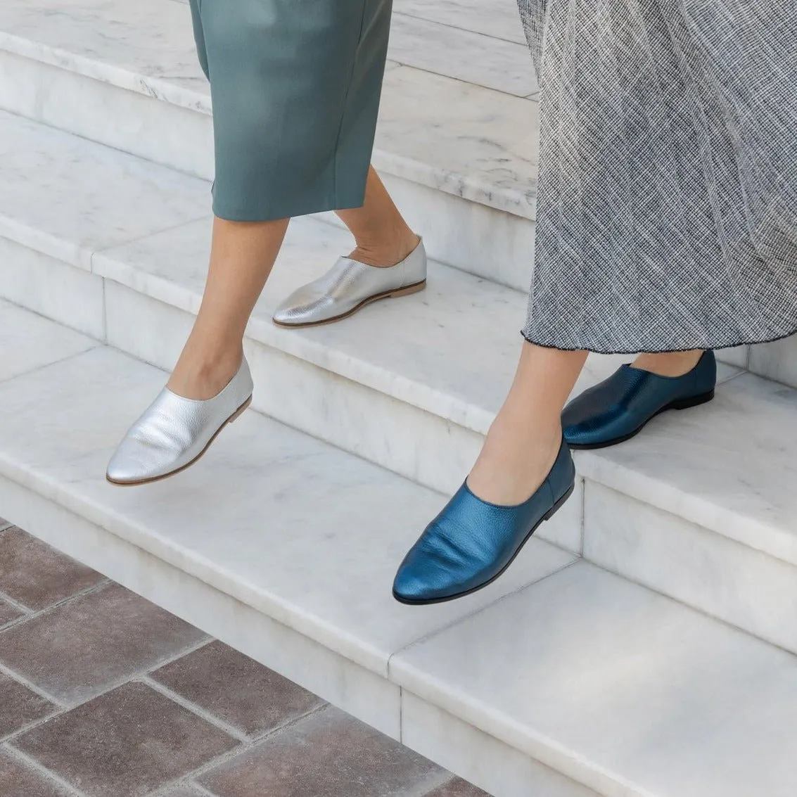 Adeela blue loafer