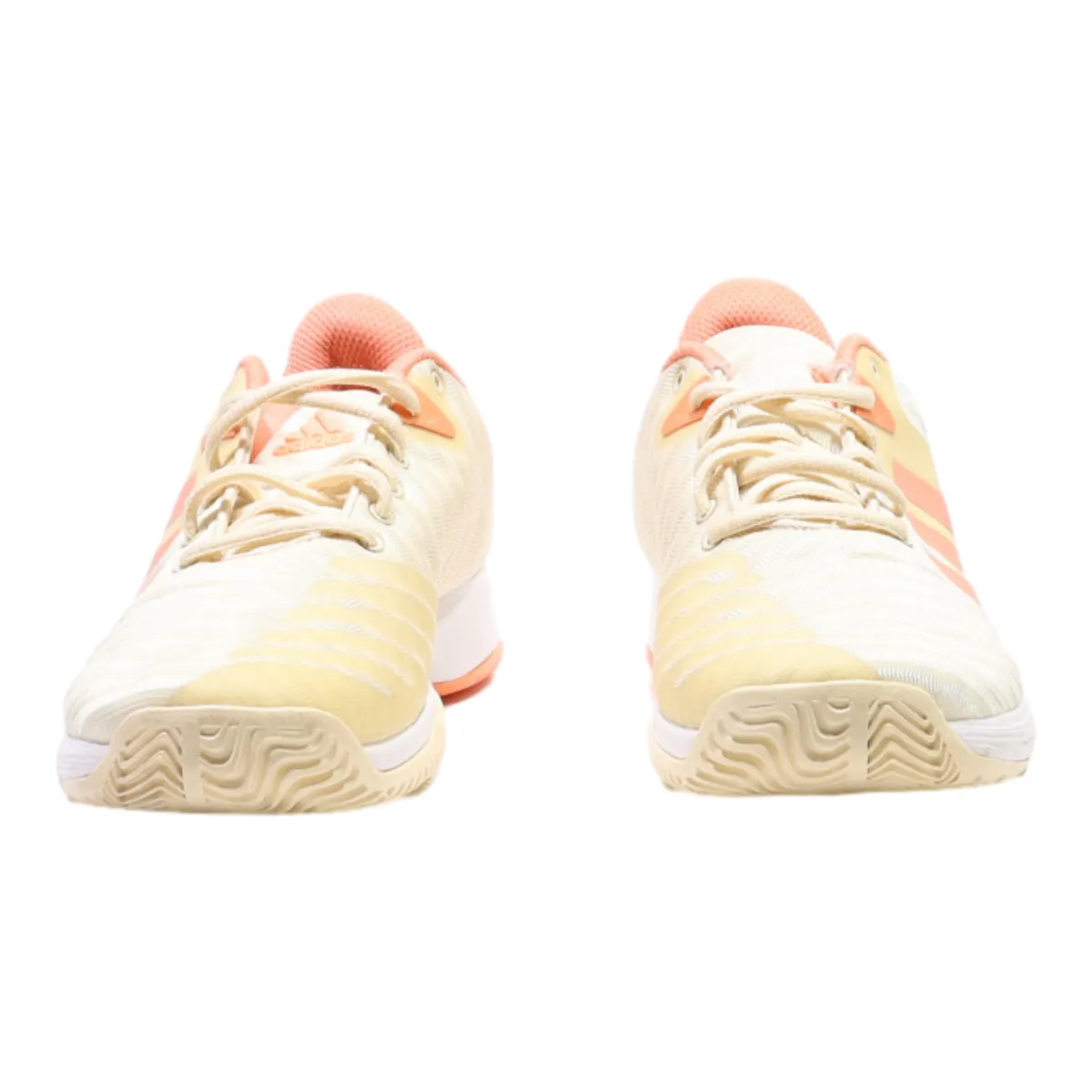 ADIDAS Barricade Court Sneaker Trainers Cream Synthetic Womens UK 6.5