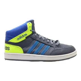 ADIDAS High Top Trainers Grey Suede Mens UK 5.5