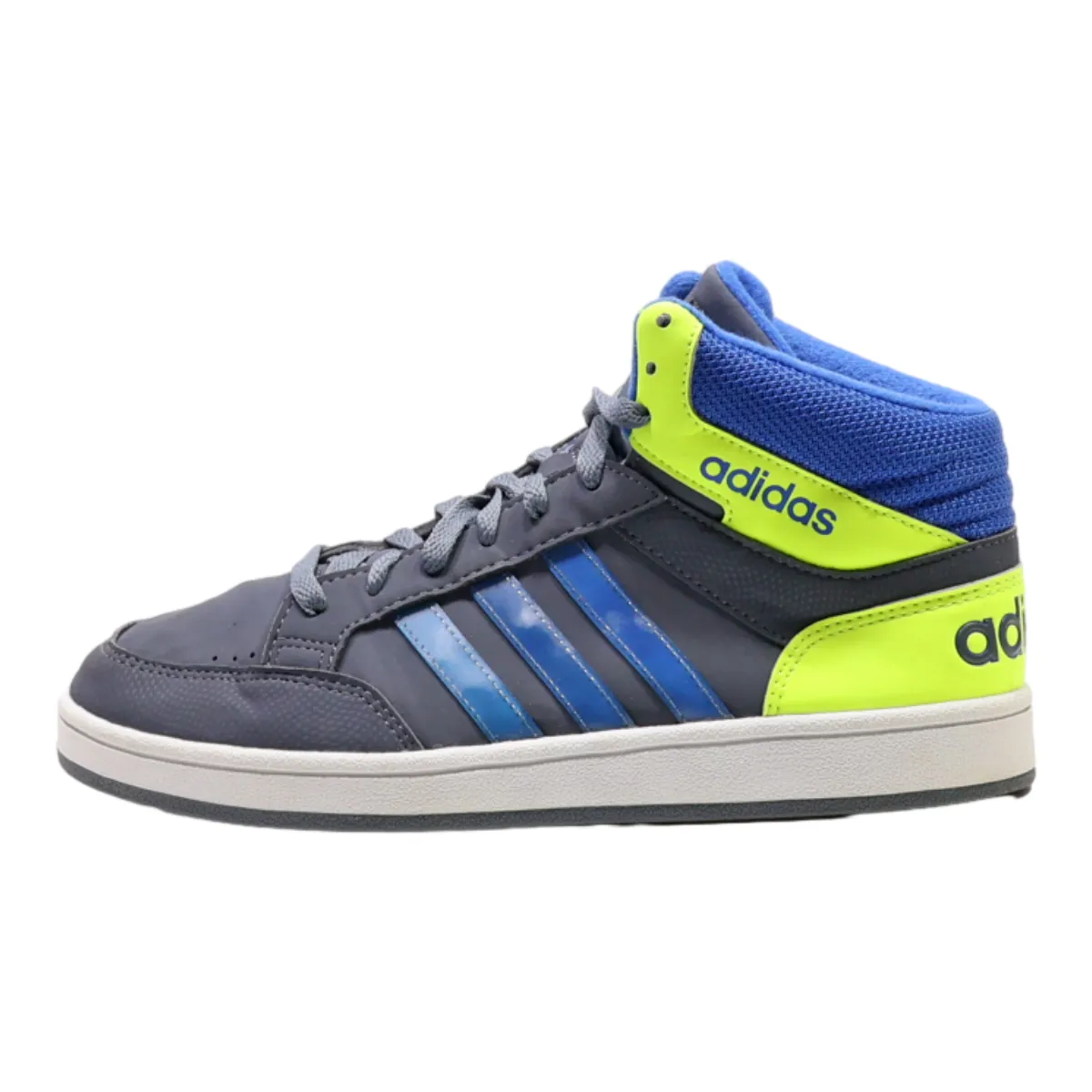 ADIDAS High Top Trainers Grey Suede Mens UK 5.5