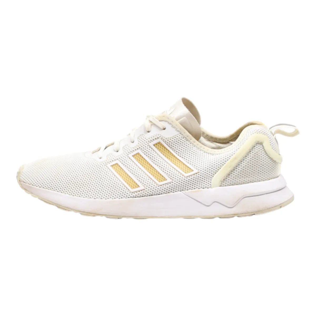 ADIDAS Low Top Trainers Beige Synthetic Mens UK 7.5