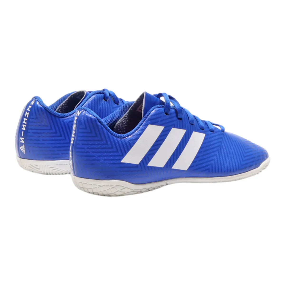 ADIDAS Low Top Trainers Blue Synthetic Womens UK 4.5