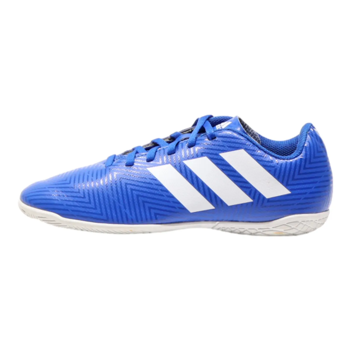 ADIDAS Low Top Trainers Blue Synthetic Womens UK 4.5