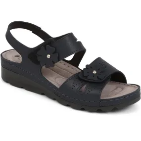 Adjustable Embellished Sandals - SERAY37007 / 323 473
