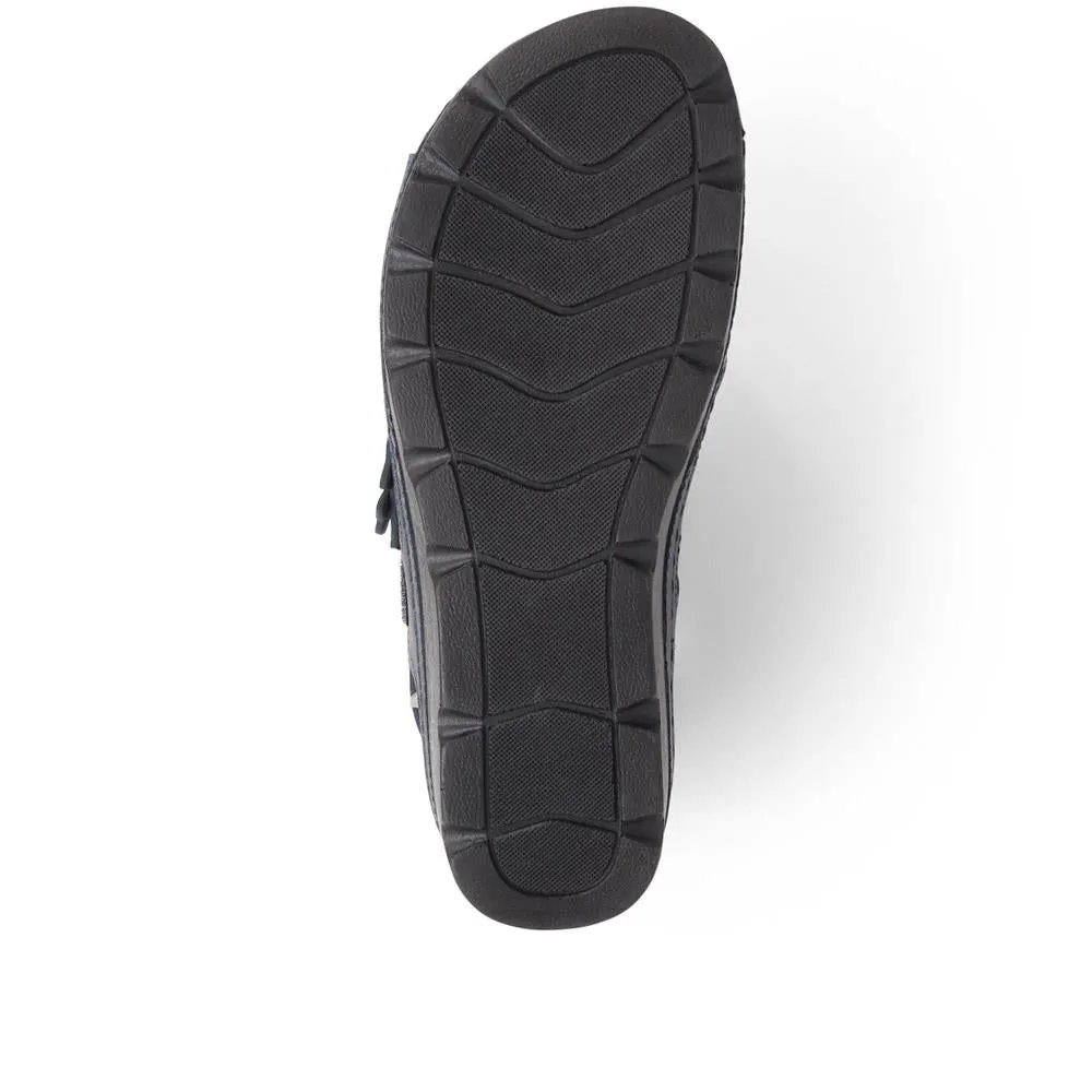 Adjustable Embellished Sandals - SERAY37007 / 323 473