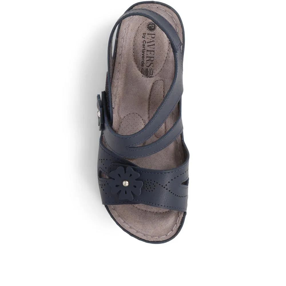 Adjustable Embellished Sandals - SERAY37007 / 323 473