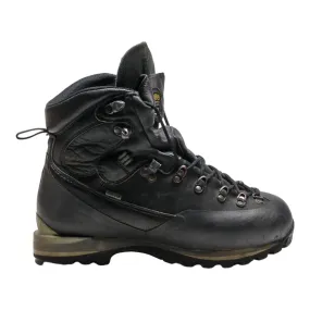 ASOLO Hiking Boots Black Leather Mens UK 7.5