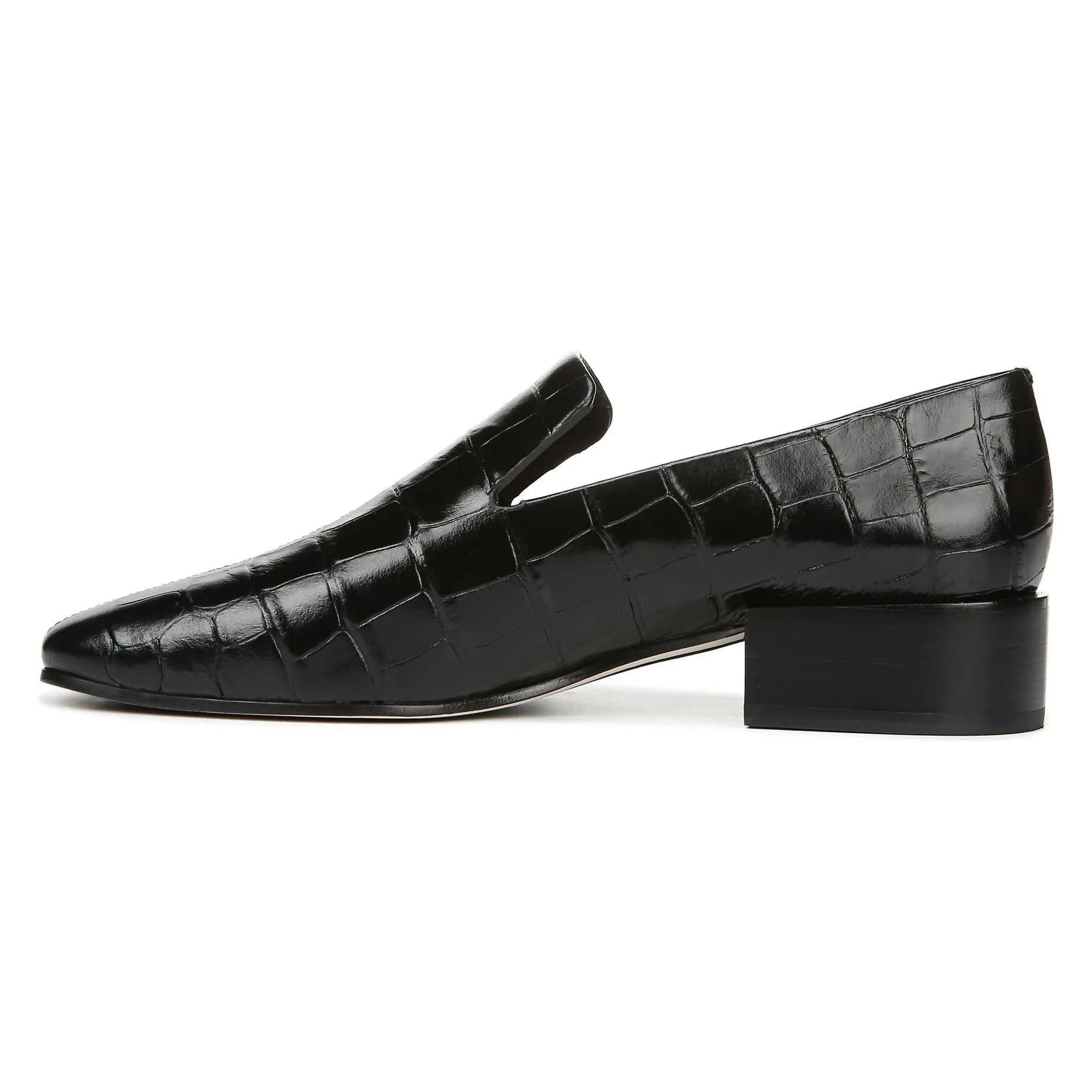 Baudelaire Embossed-Leather Loafers