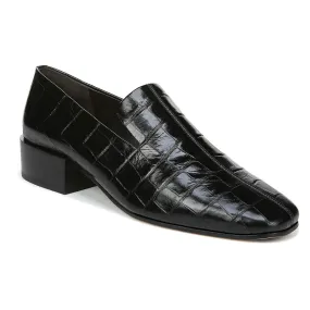 Baudelaire Embossed-Leather Loafers