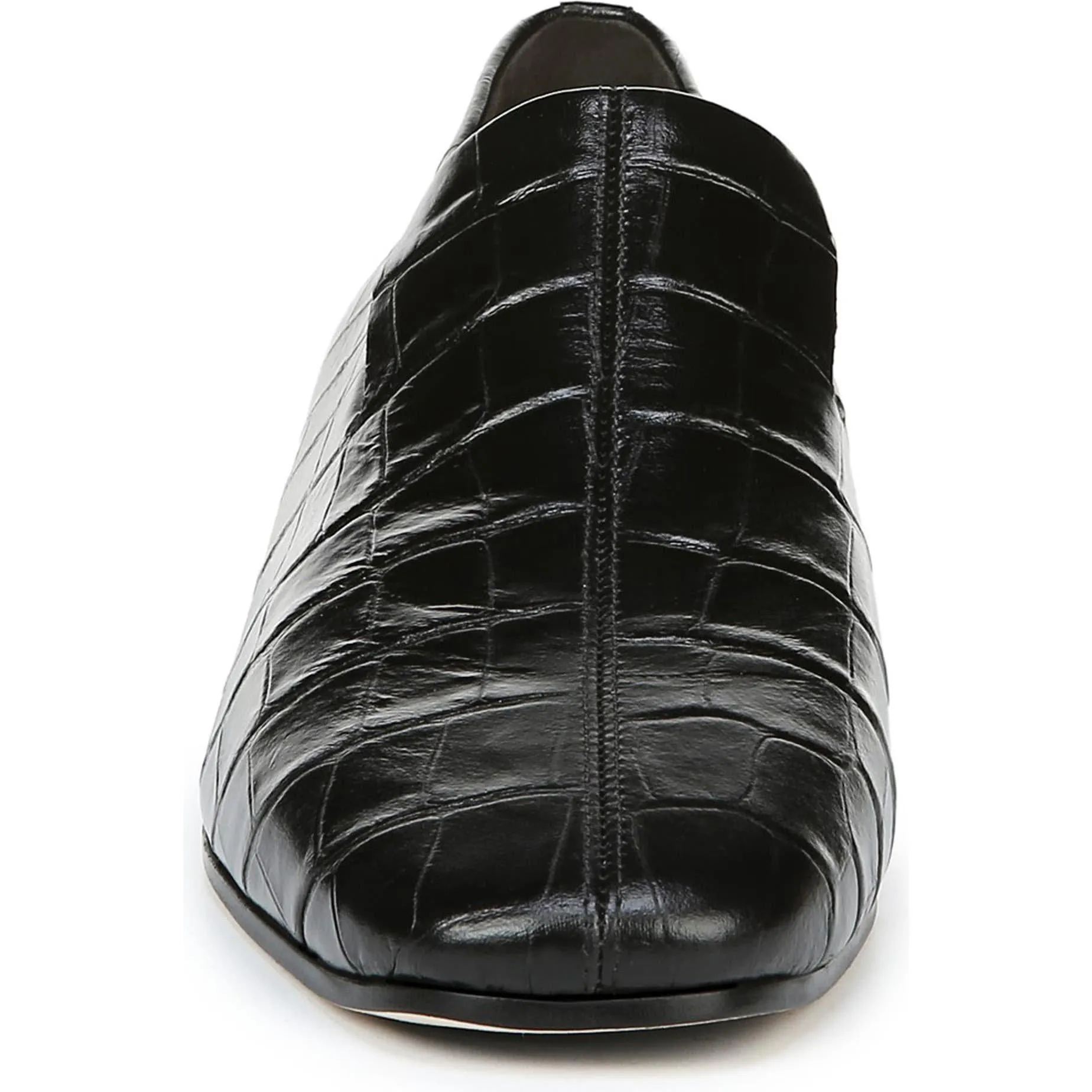 Baudelaire Embossed-Leather Loafers