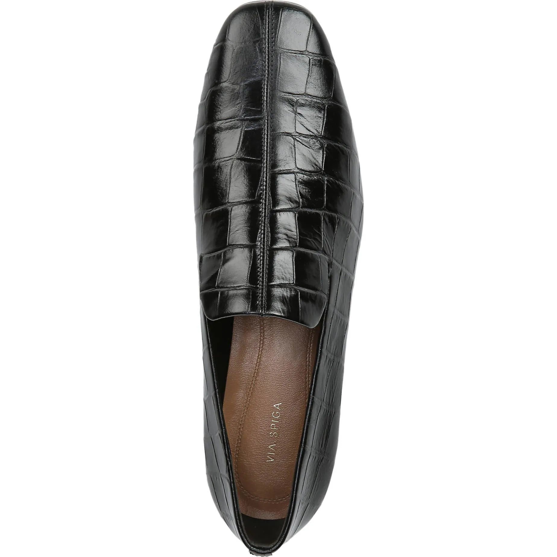 Baudelaire Embossed-Leather Loafers