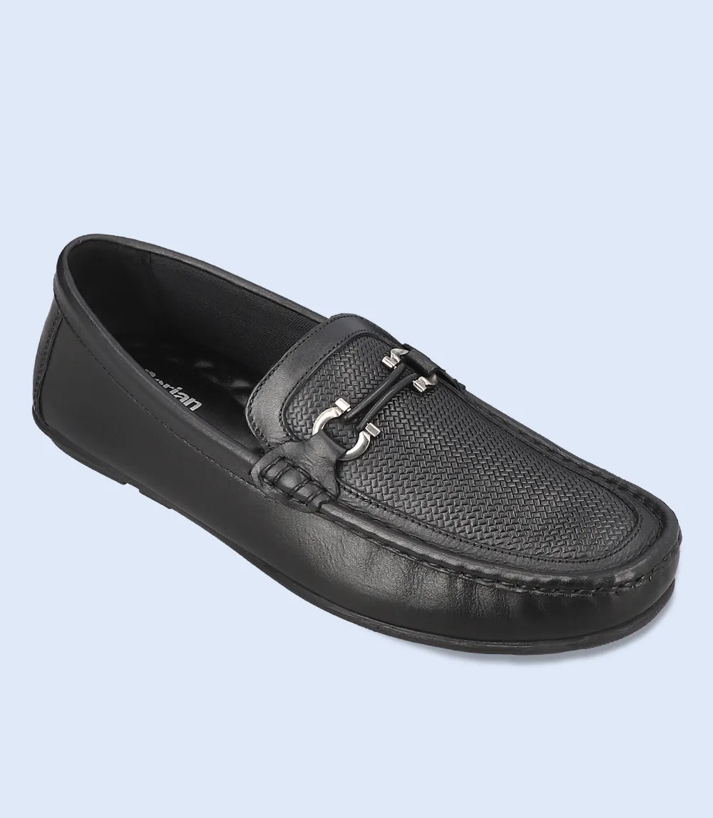 BM6756-BLACK-Men Loafers