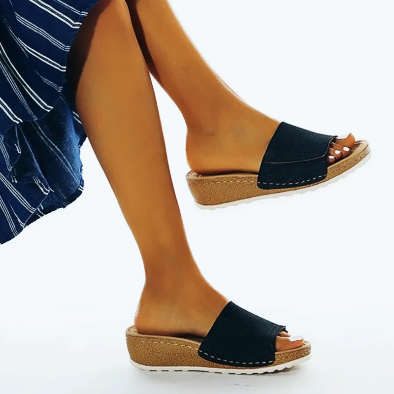 Cilool Women's Casual Breathable Slippers