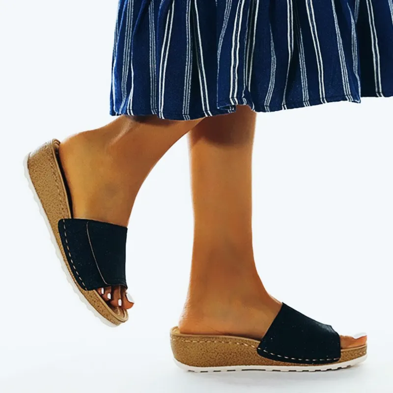 Cilool Women's Casual Breathable Slippers
