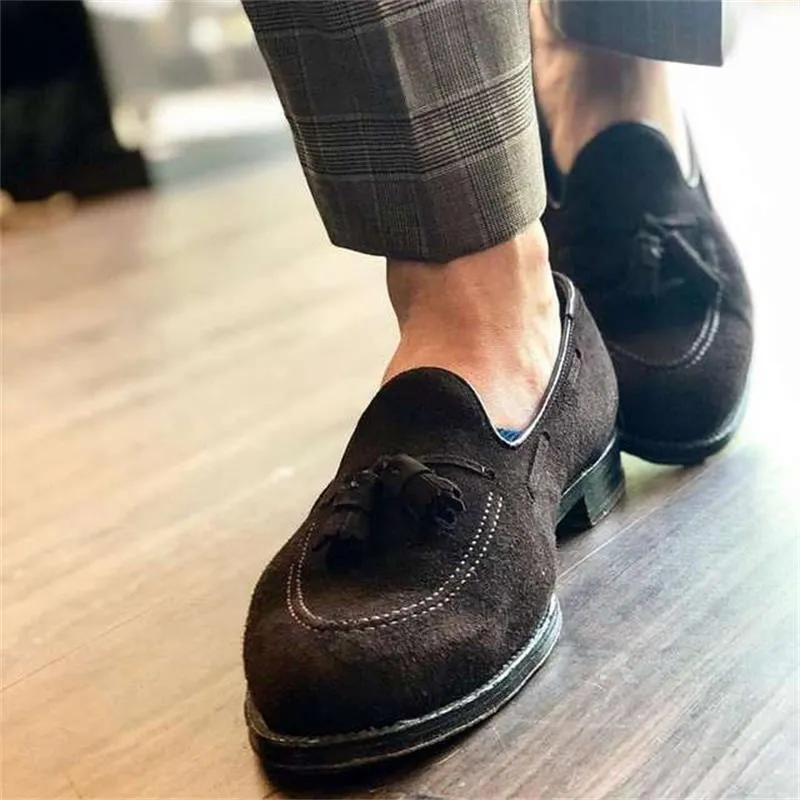 Classic Suede Dress Shoes