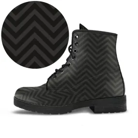 Combat Boots - Classic Pattern #112 | Unisex Boots, Custom Shoes, Hippie Boots, Lace Up Boots, 90s Boots, Women's Boots, Boots Men