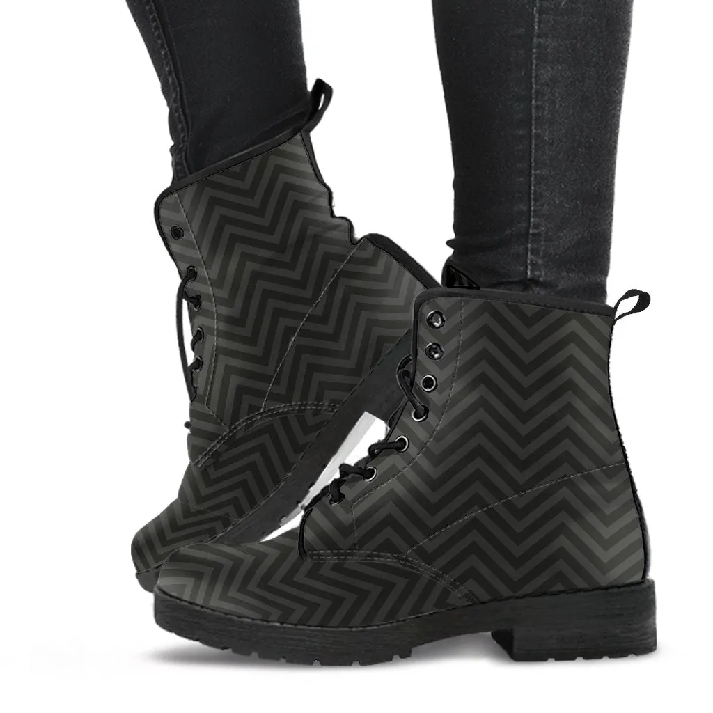 Combat Boots - Classic Pattern #112 | Unisex Boots, Custom Shoes, Hippie Boots, Lace Up Boots, 90s Boots, Women's Boots, Boots Men