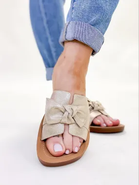 Corky's Gold Rock the Bowt Sandals