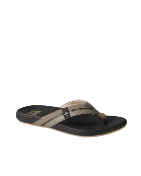 Cushion Phantom 2.0 Flip Flops in Fossil & Raven