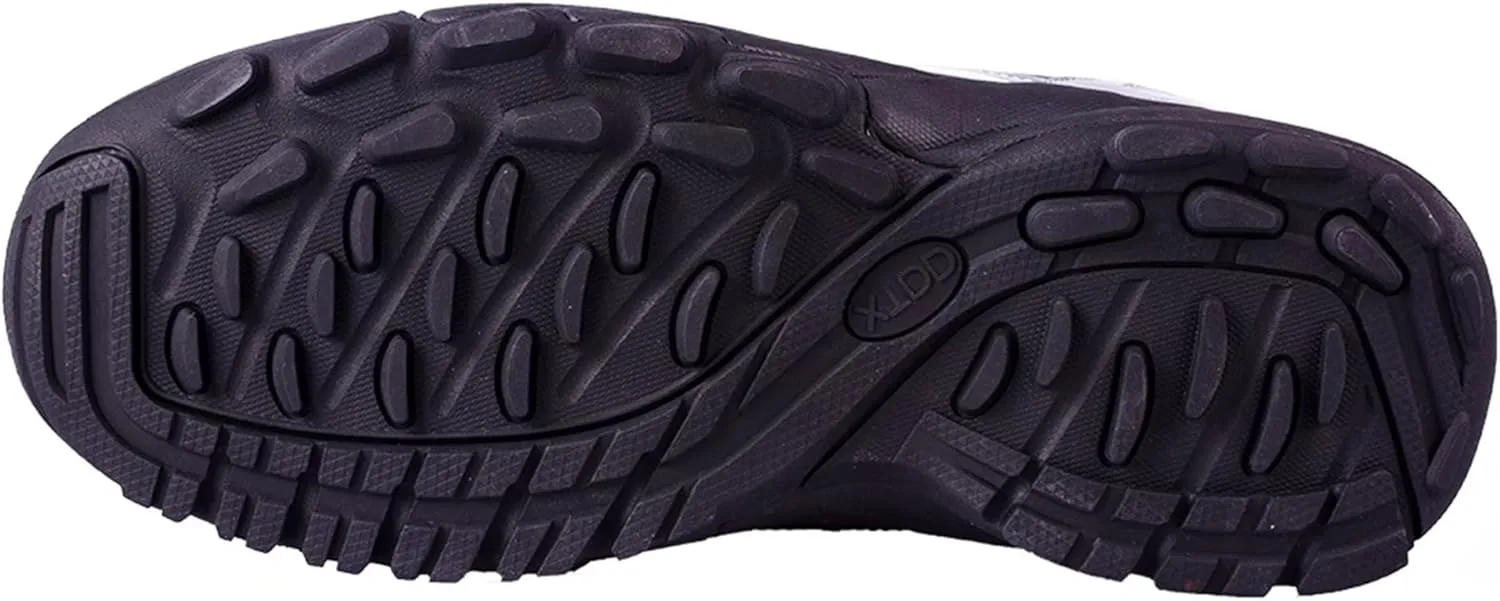 DDTX SBP Athletic Steel Toe Work Shoes for Men Steel Midsole Lightweight Work Shoes Black 4-13US