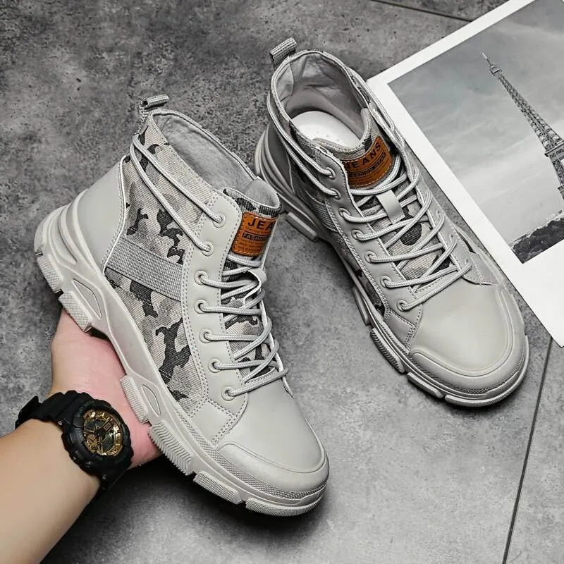 Desert Boots Tactical Non-Slip Camouflage Hiking Work Boots