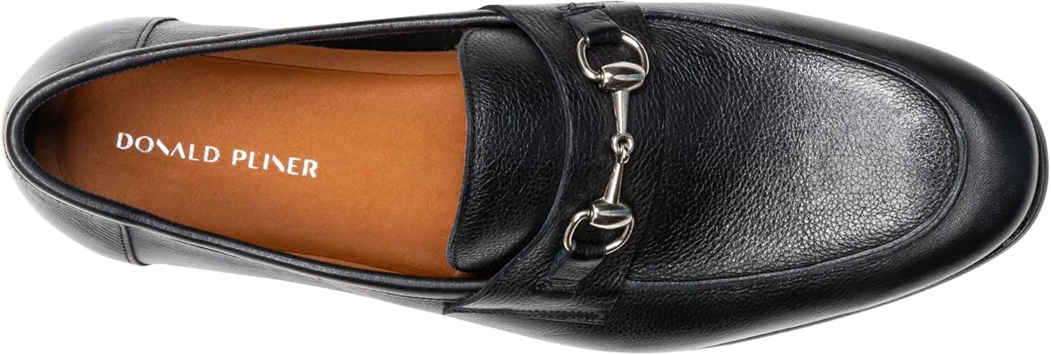 Donald Pliner Mens TED Loafer  Slip On Shoes for Men, Comfortable Classic Mens Dress Loafers