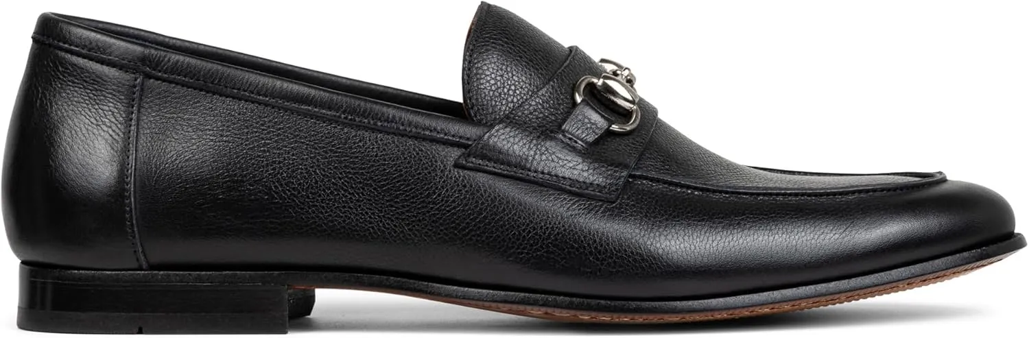 Donald Pliner Mens TED Loafer  Slip On Shoes for Men, Comfortable Classic Mens Dress Loafers