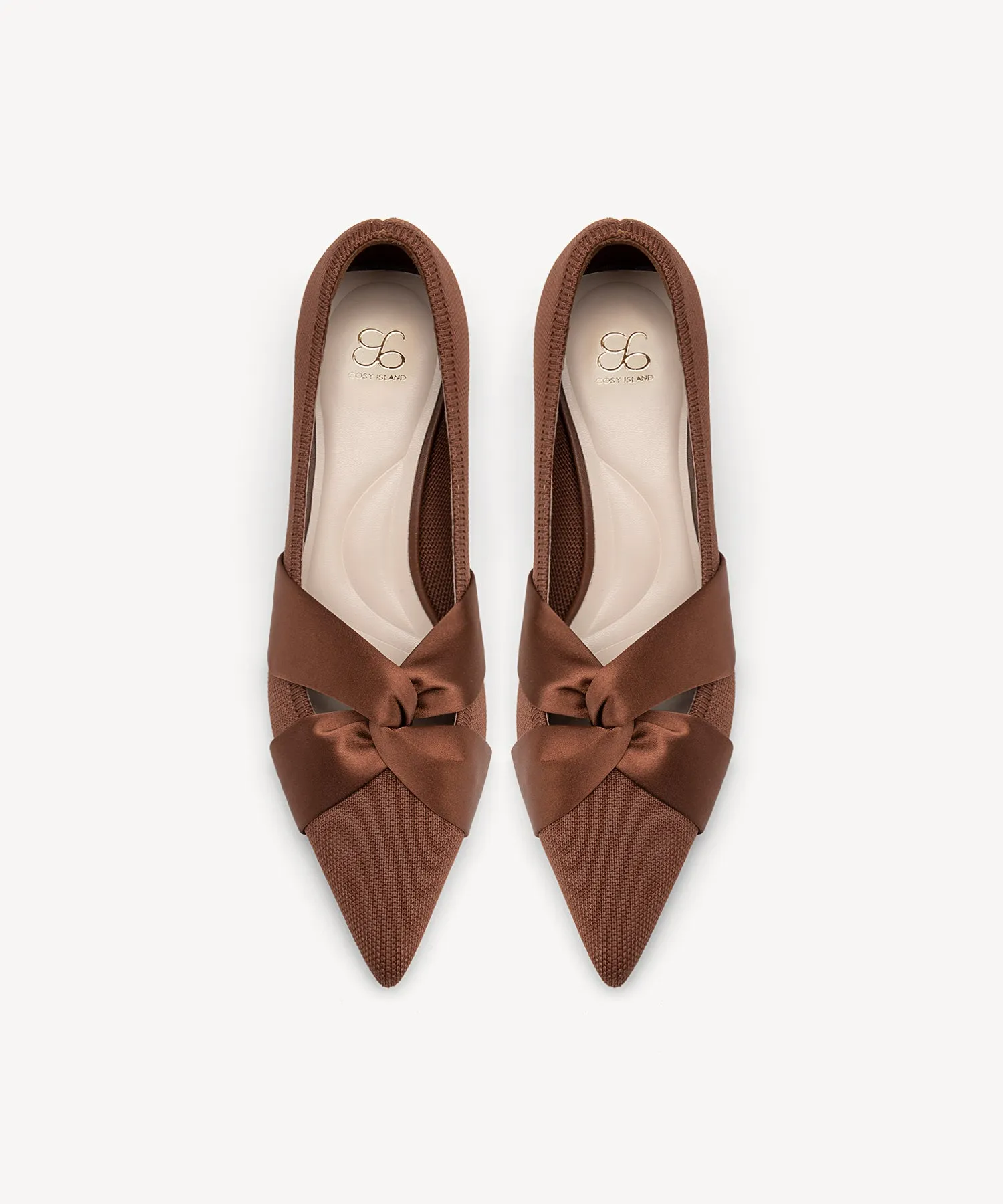 Elegant Pointed Toe  Heeled Pumps