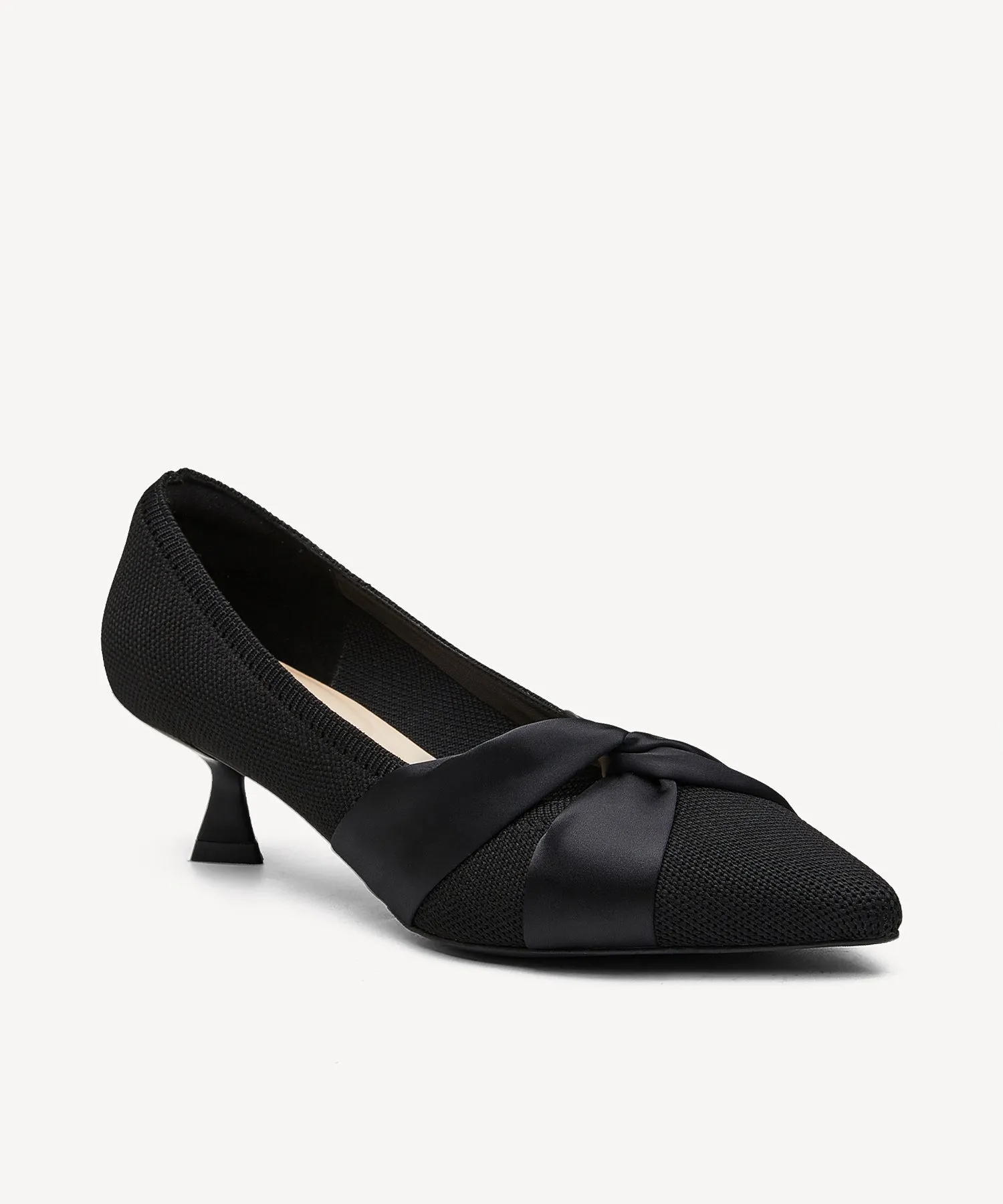 Elegant Pointed Toe  Heeled Pumps