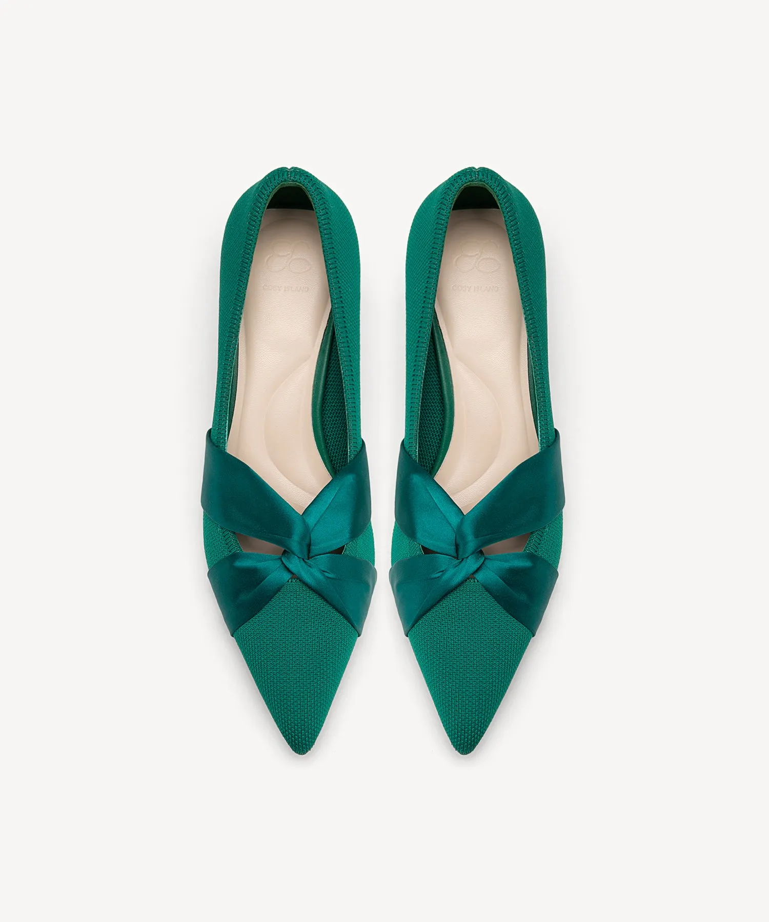 Elegant Pointed Toe  Heeled Pumps