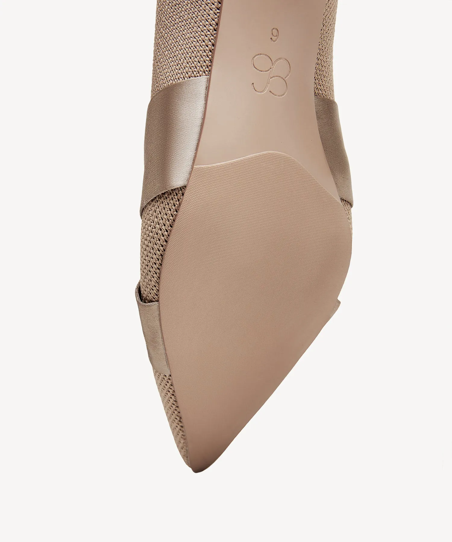 Elegant Pointed Toe  Heeled Pumps