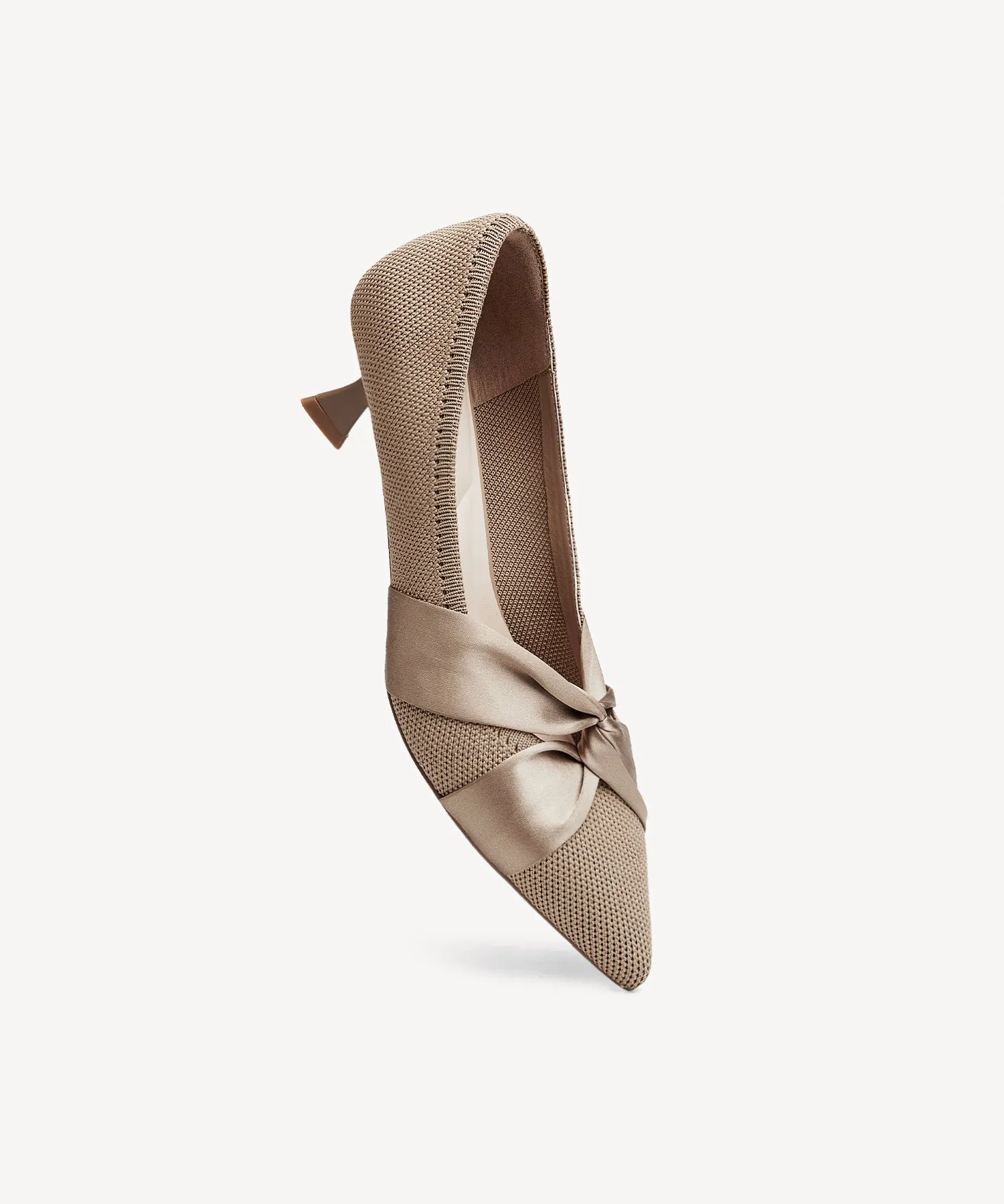 Elegant Pointed Toe  Heeled Pumps