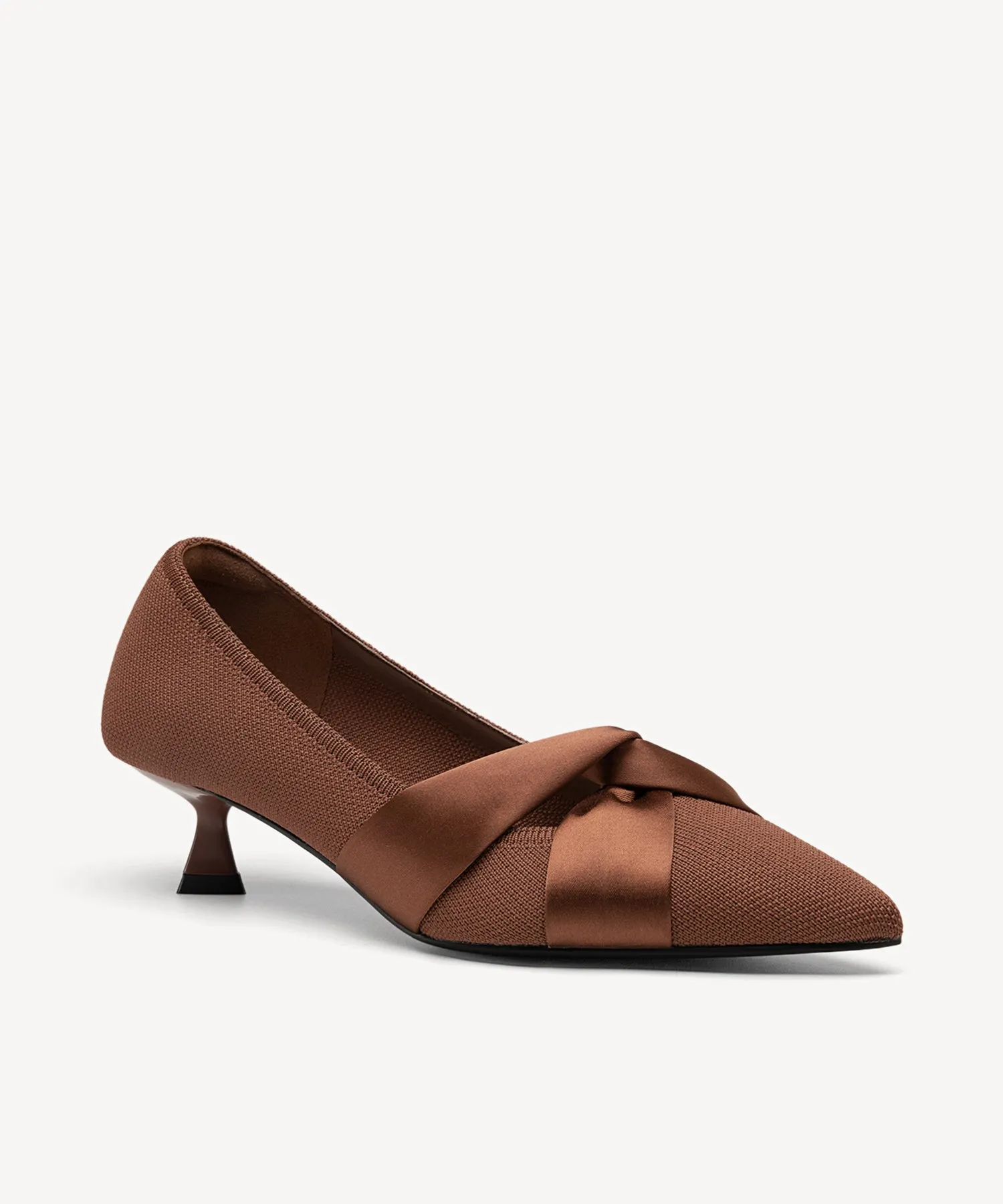 Elegant Pointed Toe  Heeled Pumps