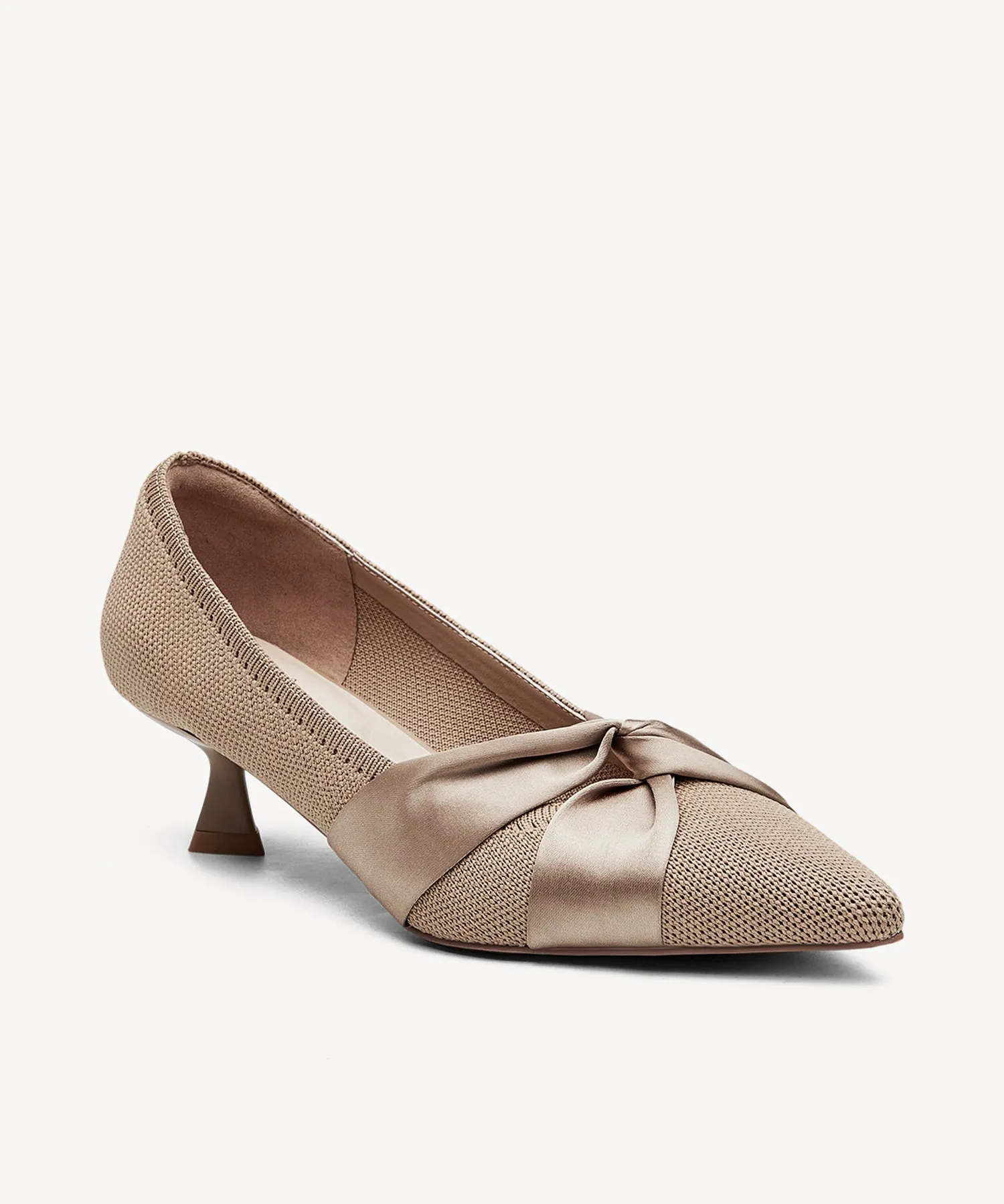 Elegant Pointed Toe  Heeled Pumps