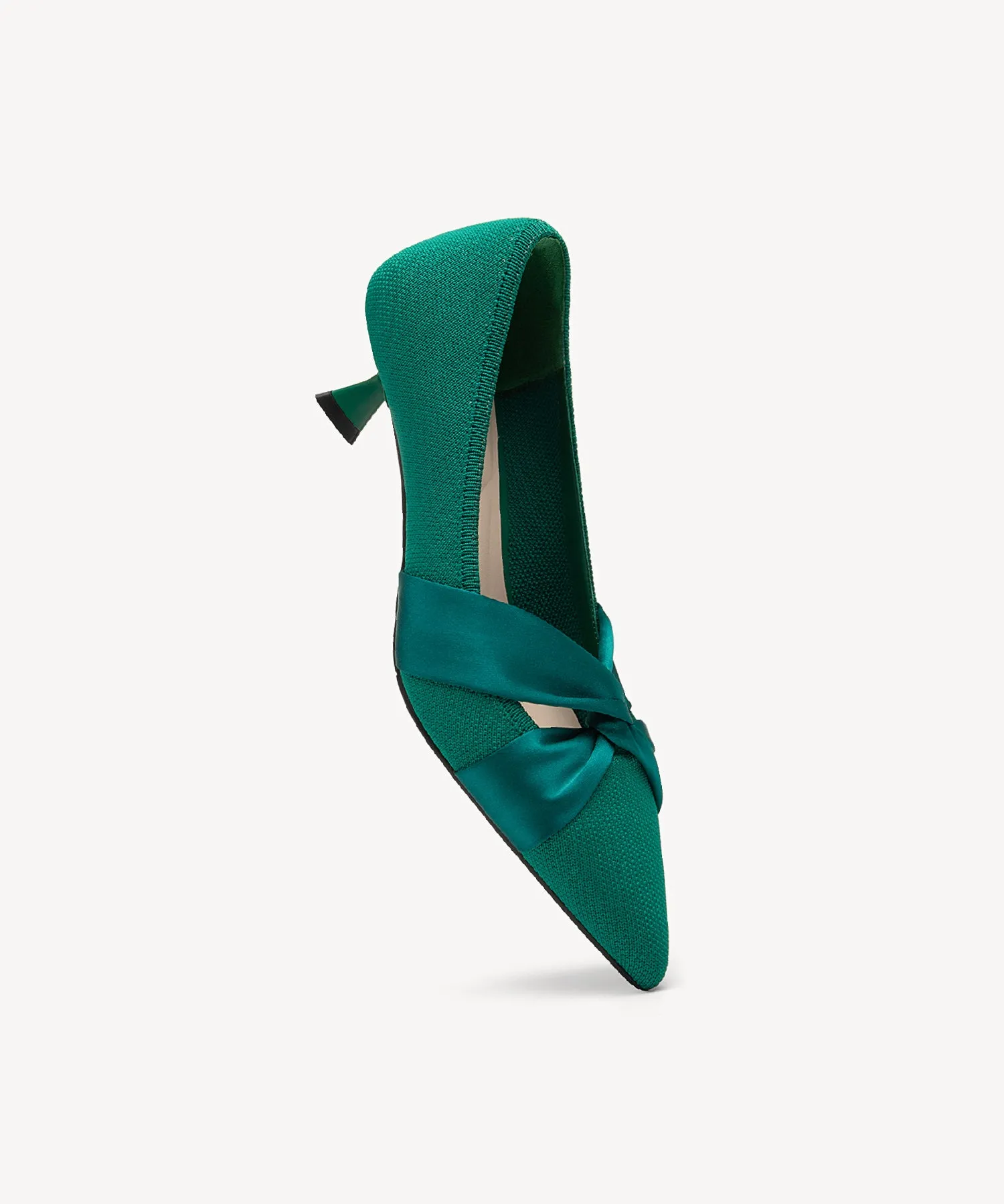 Elegant Pointed Toe  Heeled Pumps