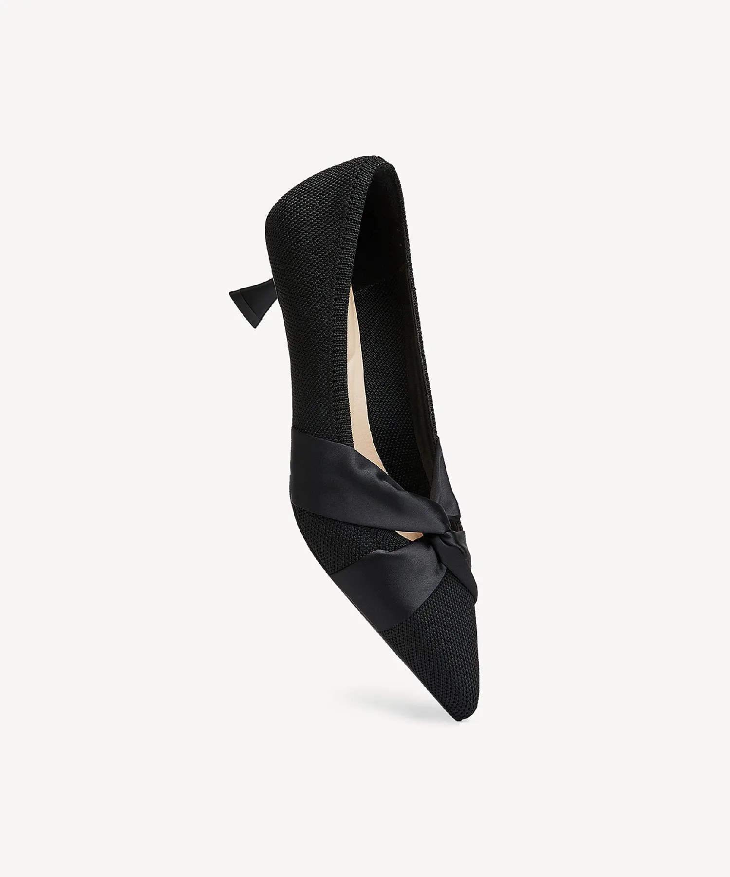 Elegant Pointed Toe  Heeled Pumps