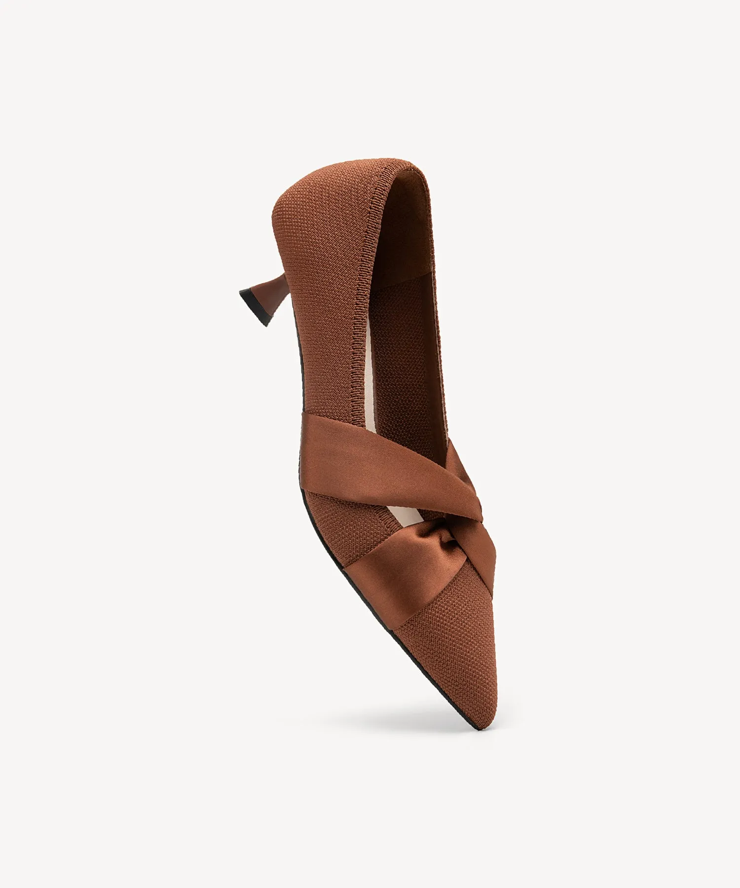 Elegant Pointed Toe  Heeled Pumps