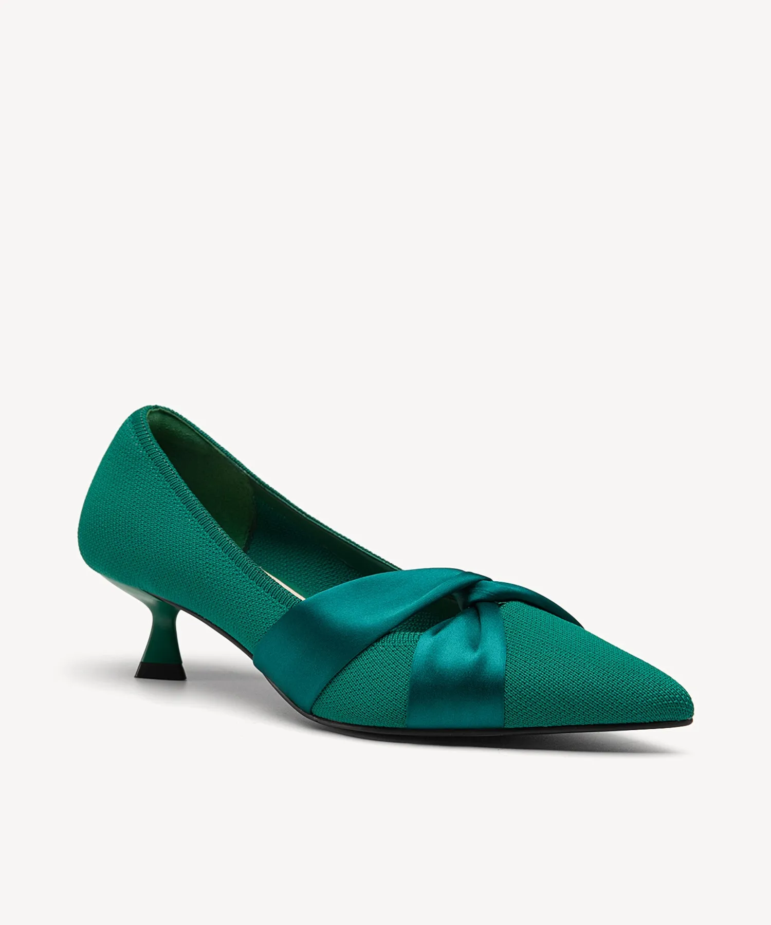 Elegant Pointed Toe  Heeled Pumps
