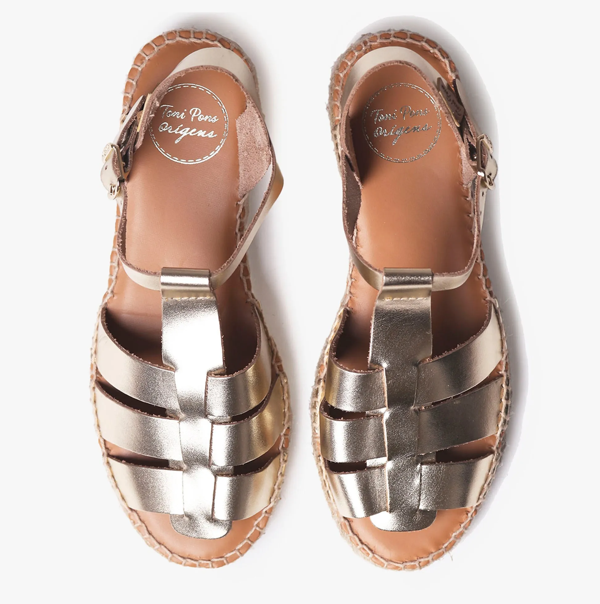 EMMA Womens Espadrille Sandals Platinum