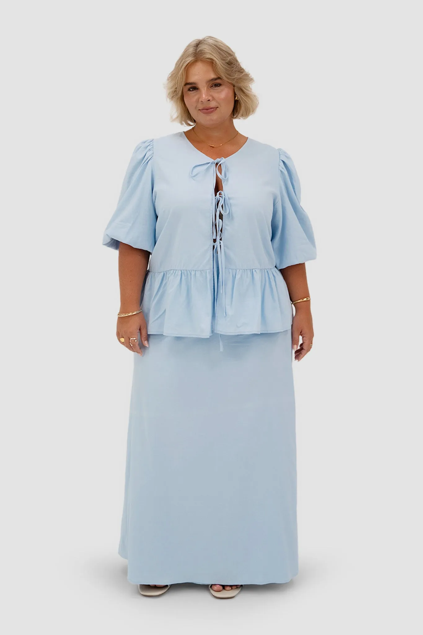 FAWN TOP SOFT BLUE