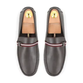 FHS Logo & Strip Moccasins - Brown