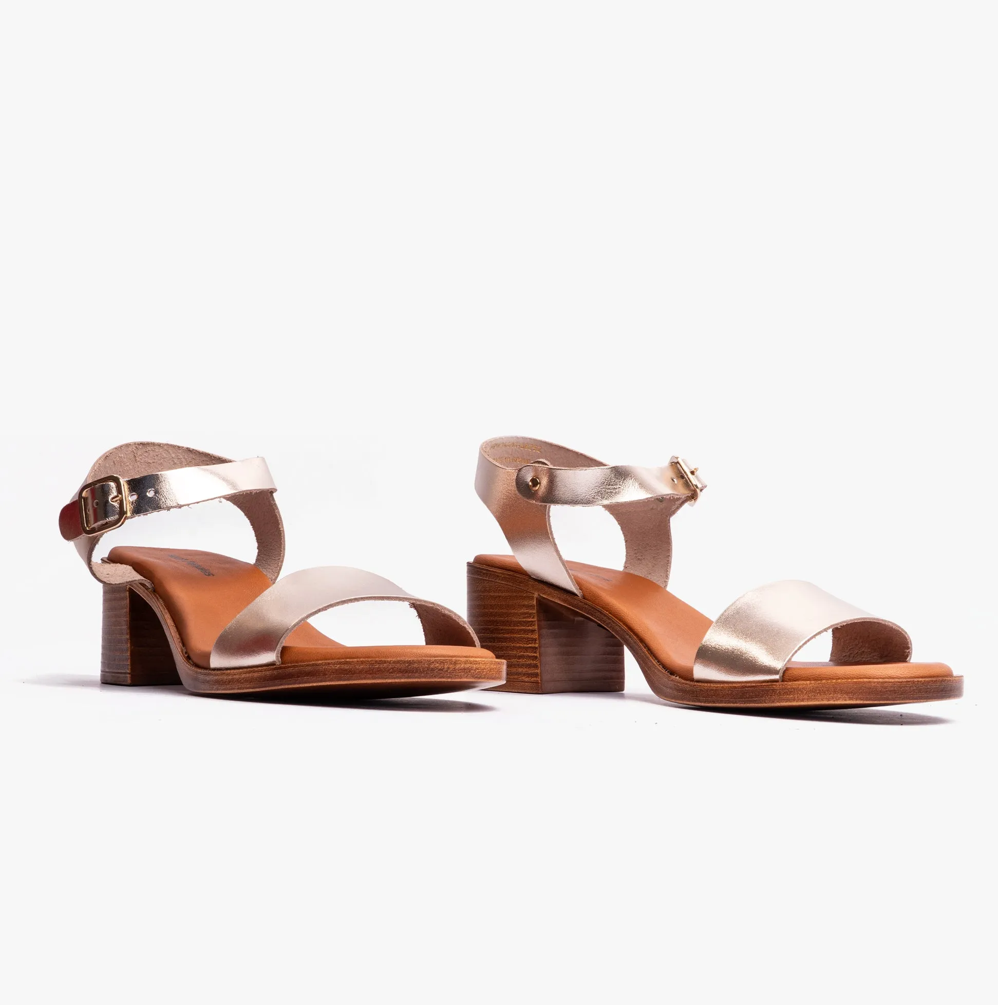 GABBY Womens Sandals Gold