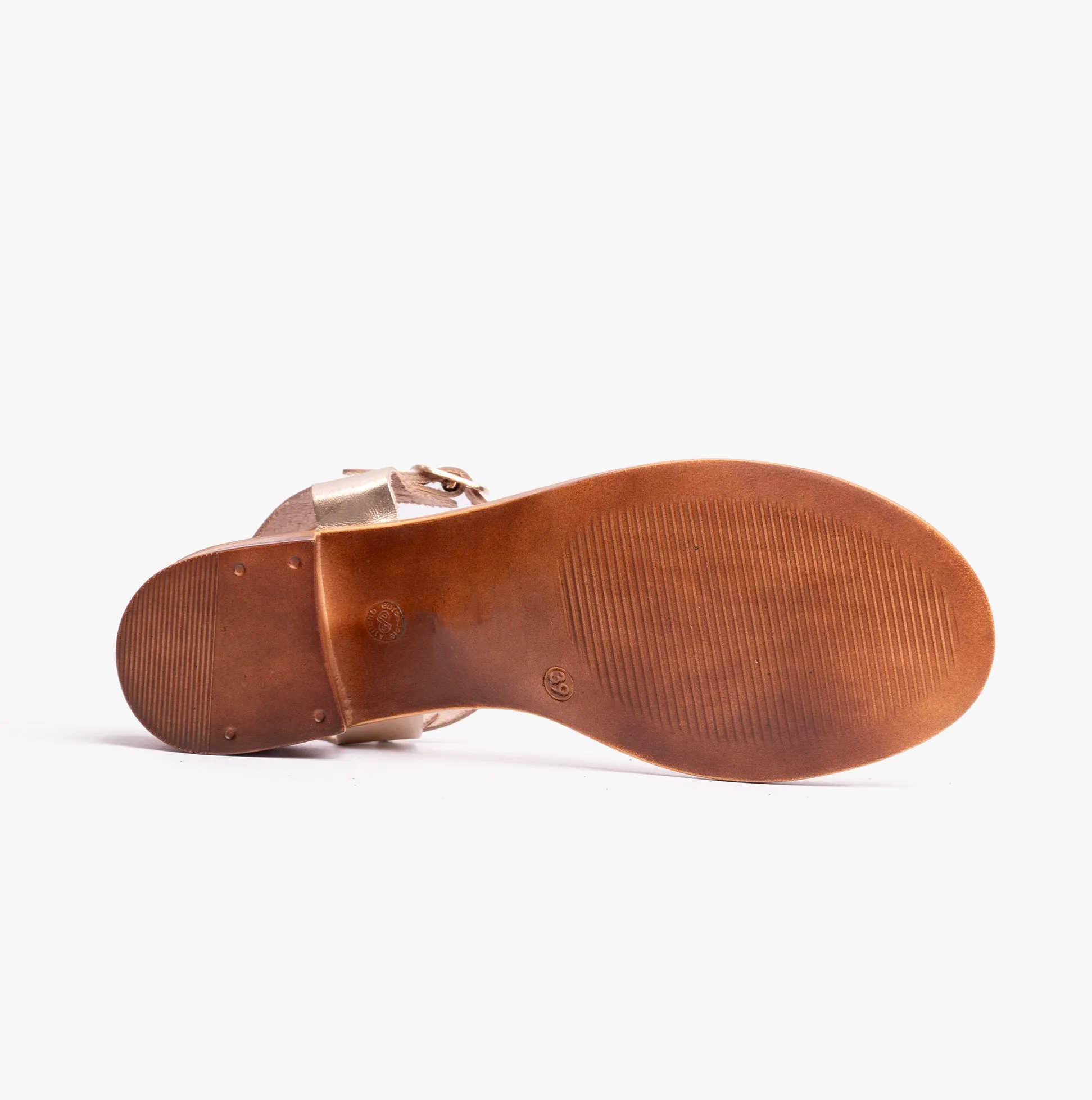 GABBY Womens Sandals Gold