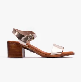 GABBY Womens Sandals Gold