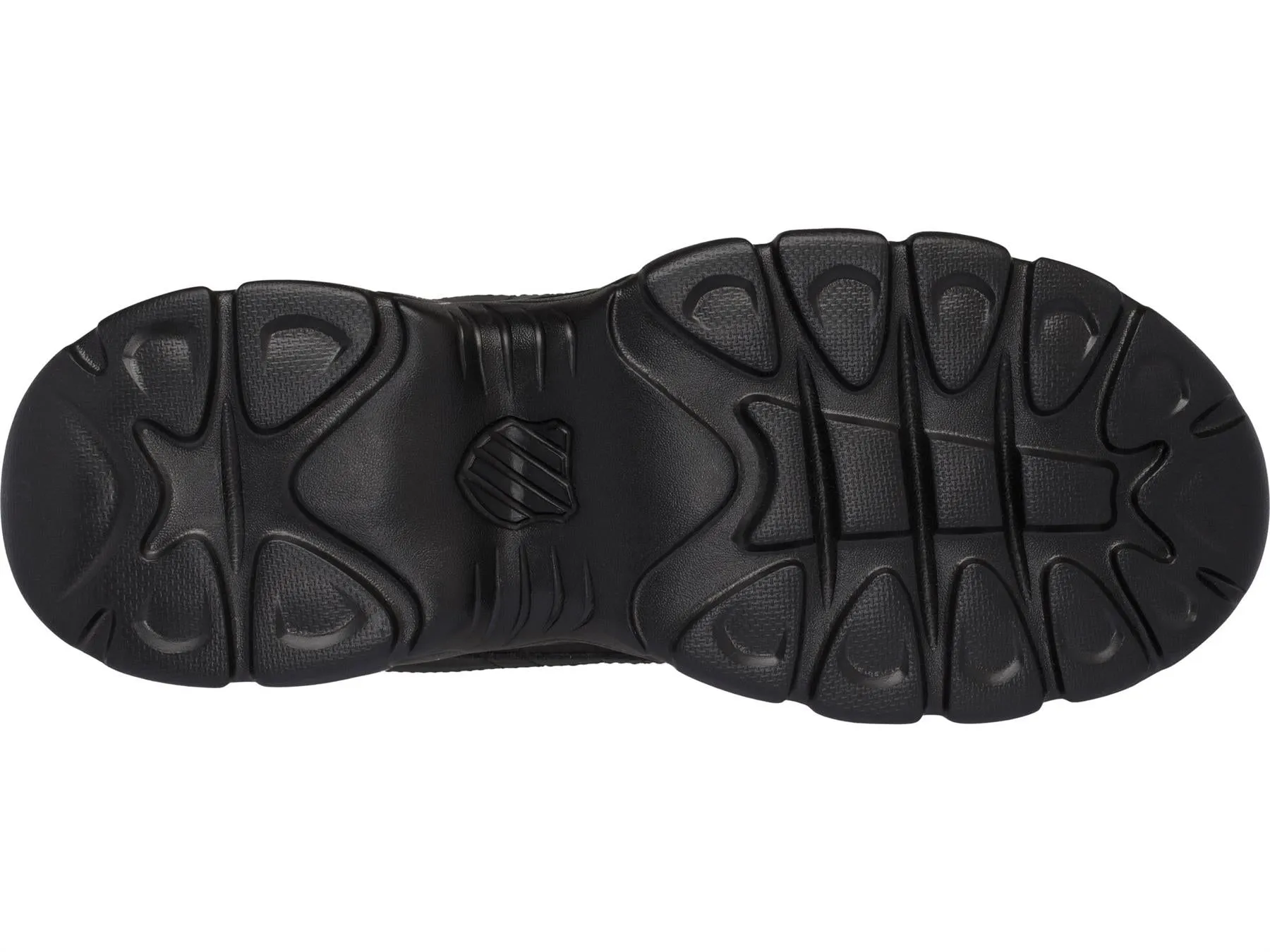 K-Swiss Mens ST129 Ultra Lightweight Sleek Trainers in Black