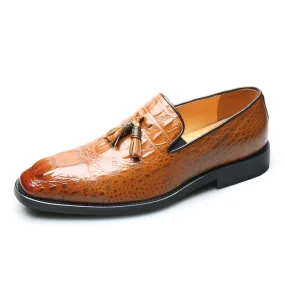 Lustrévo Pantherique Dress Loafers