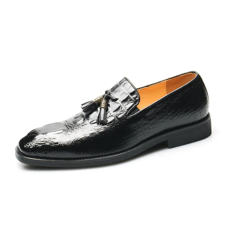 Lustrévo Pantherique Dress Loafers