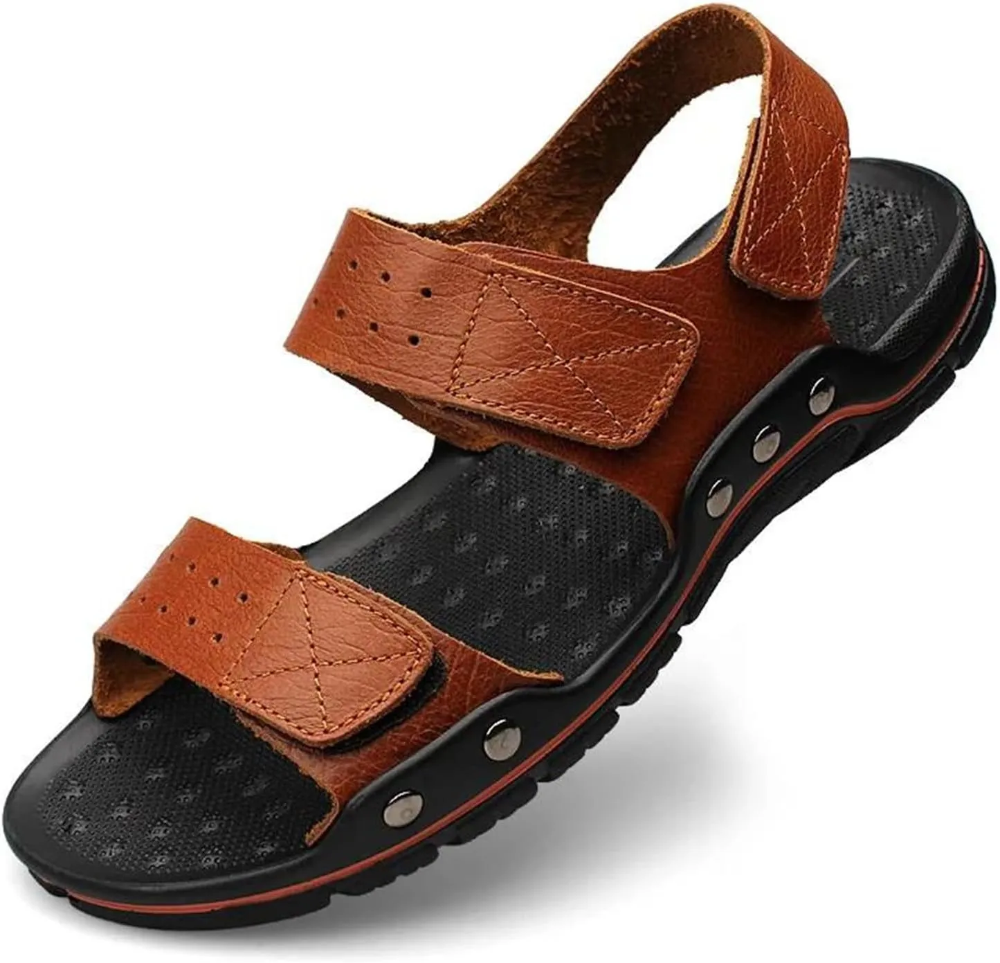 Men's Breathable Sandals Summer Leather Sandals