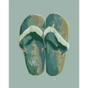 Men's Flip Flop Art